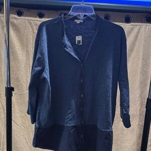 GAP Deep Blue Knit Blouse